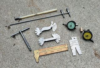 Vintage Machinist Tools: Brown & Sharpe,  Lufkin,  Starrett,  Federal,  T&b