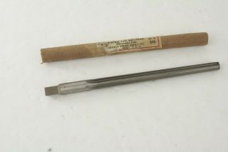 Vintage Union Taper Pin Reamer Straight Cut Cat 845 Made In Usa