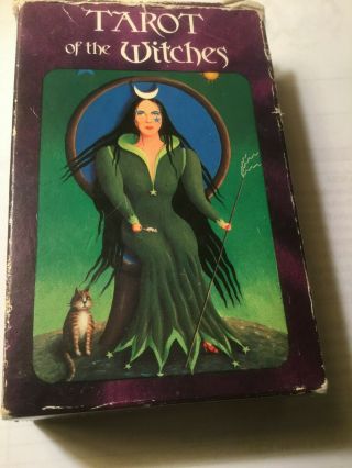 Elan - Vintage Tarot Of The Witches Cards - Warlocks,  Occult Switzerland 1974