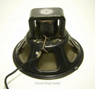 12 " Jensen Field Coil Speaker / A - 12 / Ao - 15888 / 5.  1k Ohm