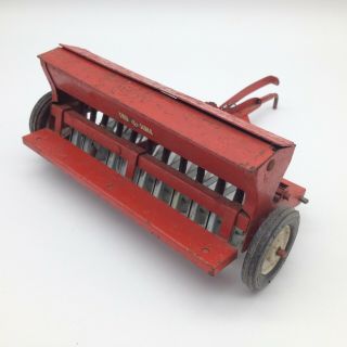 Vintage 1967 Tru Scale 1:16 Scale Grain Drill Seeder Farm Implement Toy