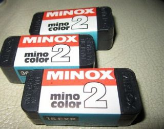 Vintage Minox Spy Camera Film – Four Boxes 2