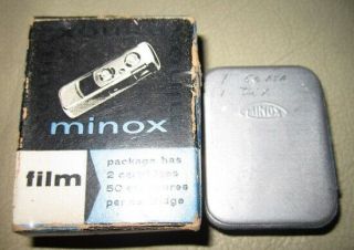 Vintage Minox Spy Camera Film – Four Boxes 3
