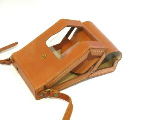 Gorgeous Leather Ever Ready Case For Folding Polaroid Sx - 70 Cameras