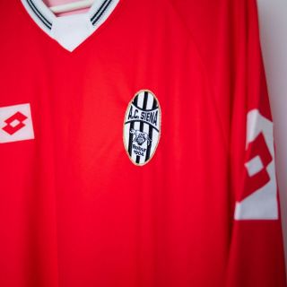 AC Sienna Lotto Vintage Retro Football Shirt 2