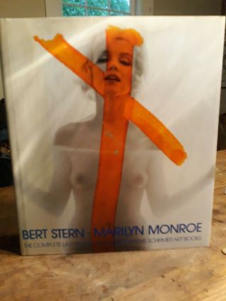 Marilyn Monroe Bert Stern The Last Sitting 2571 Photos Hardcover Book Nude B8