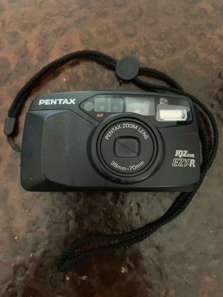 Vintage Pentax Iqzoom Ezy - R 38mm 70mm Point And Shoot Film Camera B8