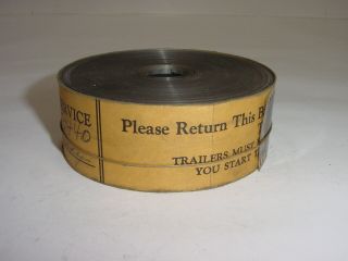 Vintage 35mm Movie Film Trailer Thieves Highway 1949 Twentieth Century Fox NSS 2