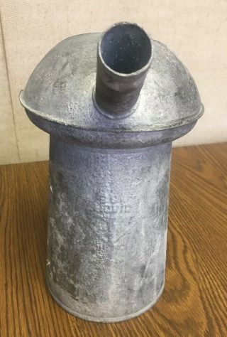 Vintage Galvanized Metal Zinc? Watering Can 2