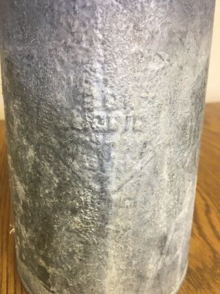 Vintage Galvanized Metal Zinc? Watering Can 3