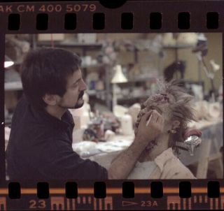 Ha7f Vintage Day Of The Dead Zombie Horror Movie Film Tom Savini Negative Photo