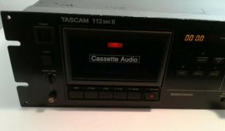 Tascam 112 MKII Professional Cassette Tape Recorder Player & 2