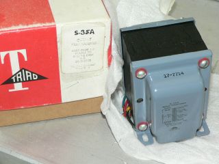 1 NIB Triad S - 35A Output Transformer (6L6) 4