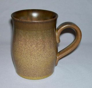 Denby Vintage Stoneware 12 Oz.  Mug (romany Brown) England