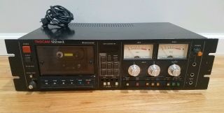 Tascam 122 Mkii / For Repair Or Parts / Professional Cassette Recorder Player