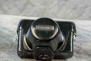 Vintage Yashica G 35 Electro Rangefinder Film Camera W/ Hard Case