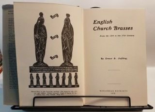 English Church Brasses - 13th to 17th Century Ernest R.  Suffling HCDC 1970 2