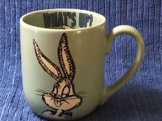 Vintage 1994 Bugs Bunny Looney Tunes Cartoons Warner Bros Ceramic Coffee Mug Vgc