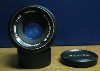 Vintage Fujinon 1:2.  2 F=55mm Lens In Great Shape Made In Japan