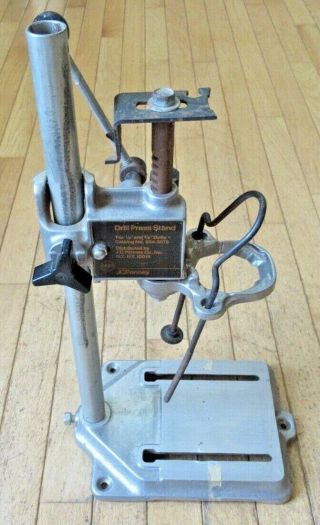 Vintage Jc Penney No.  5661 Drill Press Stand For 1/4 " & 3/8 " Drills