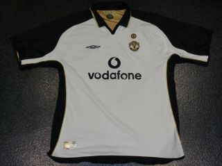 Vintage Umbro Manchester United Away / Third Shirt - Xxl