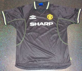 Vintage Umbro Manchester United 3rd / Training Shirt - Xl