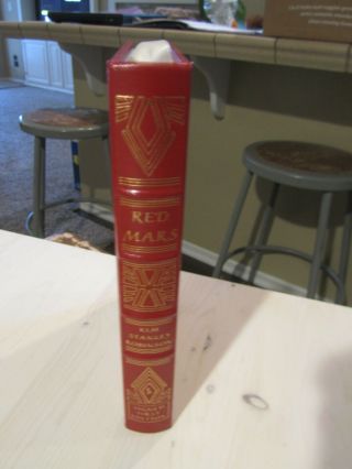 Easton Press Signed 1st Edition Book Kim Robinson Red Mars Science Fiction Fine