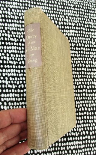 1944 The Diary Of An Ad Man,  By James Webb Young First Edition Hand Signed