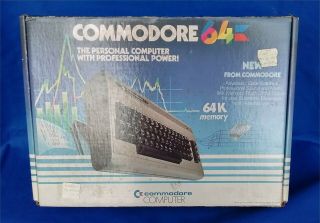 Commodore 64 Personal Computer Box Only