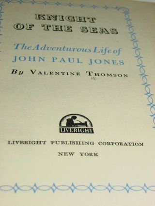 Knight Of The Seas: The Adventurous Life of John Paul Jones,  Revolutionary War 2