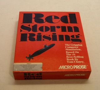 Red Storm Rising By Microprose For Commodore Amiga