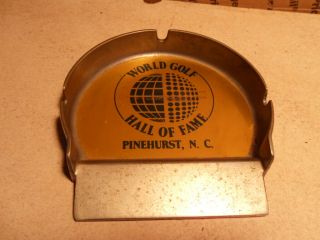 Vtg Vintage Putting Cup Ashtray World Golf Hall Of Fame Pinehurst N.  C.