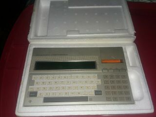 Vintage Texas Instruments Compact Computer 40 Programming Ti Cc - 40