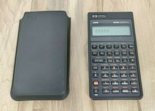 Vintage Hewlett Packard 32s Rpn Scientific Calculator 1987 W/ Case