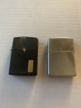 Vintage Zippo Lighters 1984,  1993