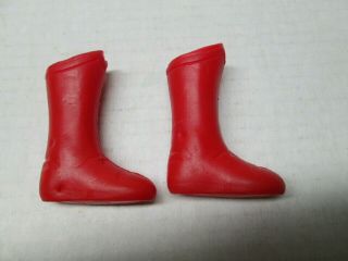 Vintage 1966 Ideal Captain Action Superman Red Boots