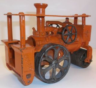 Vintage Huber Cast Iron Tractor Steam Road Roller