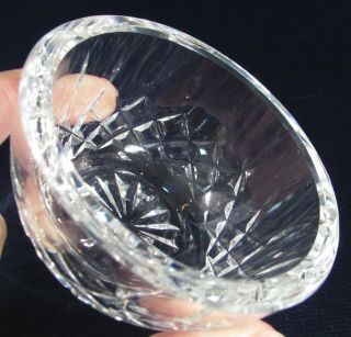 Vintage Waterford Crystal Lismore Mini Open Sugar Bowl,  Marked 3