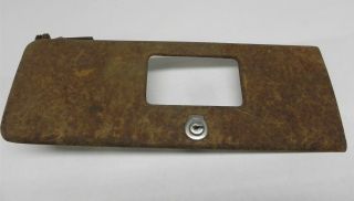Vintage 1939 - 1940 Chevrolet Glove Box Door With One Hinge And With Lock - No Key