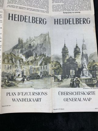 Vintage Heidelberg 1930 