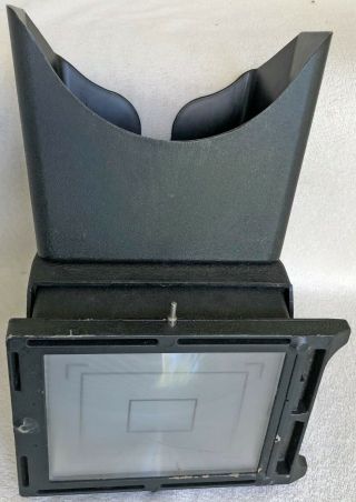 Polaroid 4x5 Large Format Right - Angle Viewing Hood From Mp - 3 Land Camera
