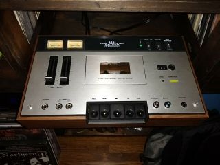 Akai Cs - 34d Vintage Stereo Cassette Deck Dolby