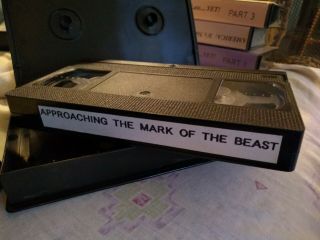 APPROACHING THE MARK OF THE BEAST Cook,  Terry L Vintage VHS 2
