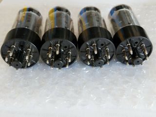(4) GE 7591 - A Tubes TV - 7B/U NOS & Matched for Scott 299 Fisher 500 7