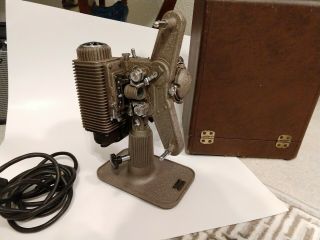 Vintage Revere Model 85 8mm Movie Film Projector & Case Great Eight