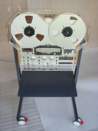 DUST COVER with REEL EXTENSIONS for any Revox PR99 C270 etc Reel Tape Recorder 5