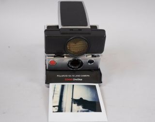 Vintage Polaroid Sx - 70 Land Camera Instant Sonar One Step Black