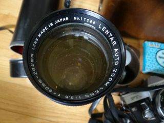 Vintage Canon FTb QL 35mm Two Lens Case Camera 2