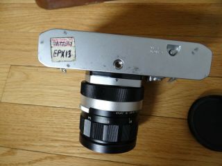 Vintage Canon FTb QL 35mm Two Lens Case Camera 8