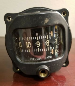 Vintage Cambridge Instrument Co Inc.  Fuel - Air Ratio Indicator Unit O - 116931 USA 4